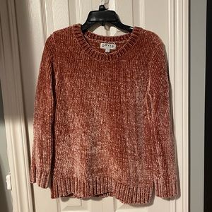 Orvis Chenille Sweater Pink